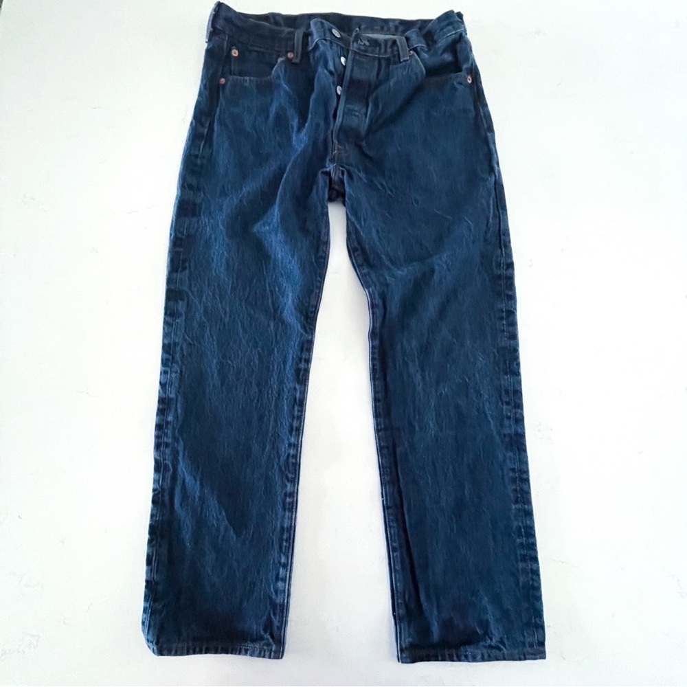 LEVIS 501 Mens Jeans. W36 L32 - Picture 2 of 4